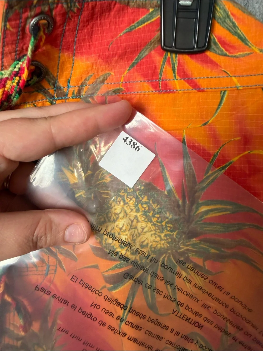 Robert Graham bold pineapple
